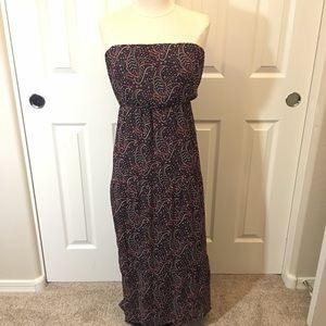 Old Navy Paisley Sleeveless Dress XL